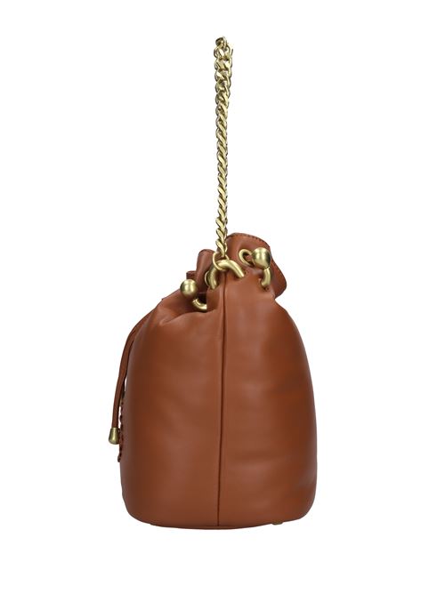 Borsa WOVEN LOGO GINGER in pelle LA CARRIE | 142P-MA-128-LEACUOIO